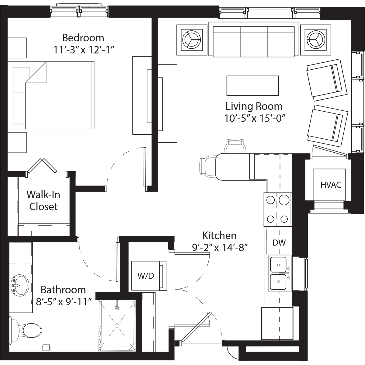 highland park hartford corner floor plan