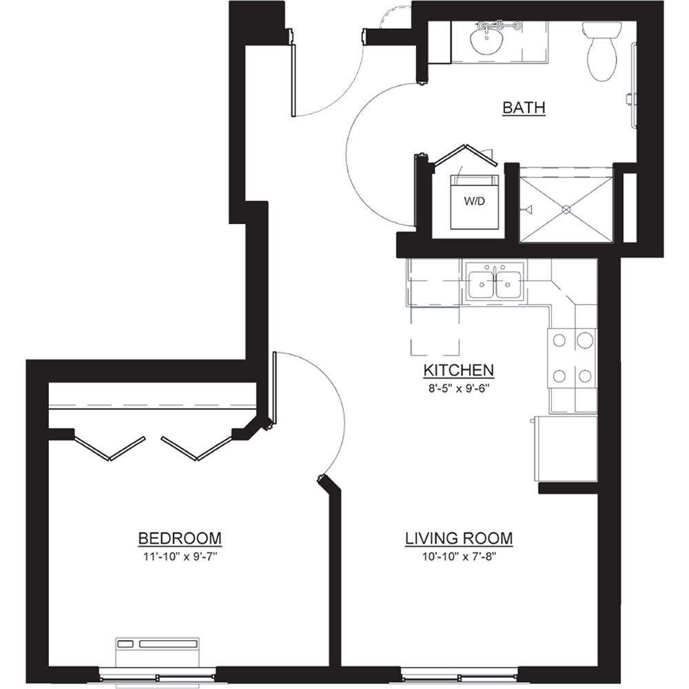 pershing floor plan