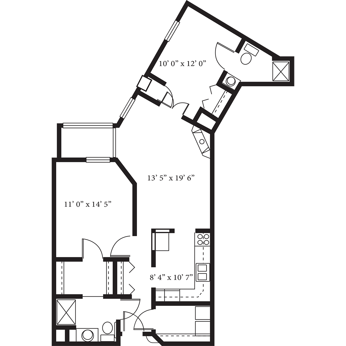 flying cloud floor plan