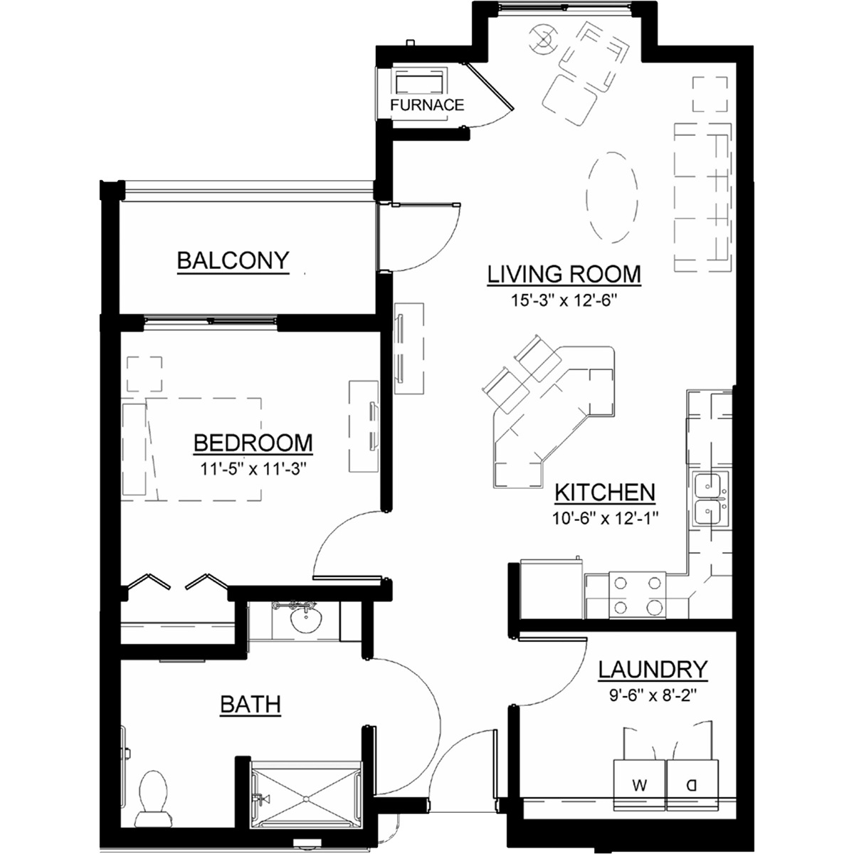 highland b floor plan