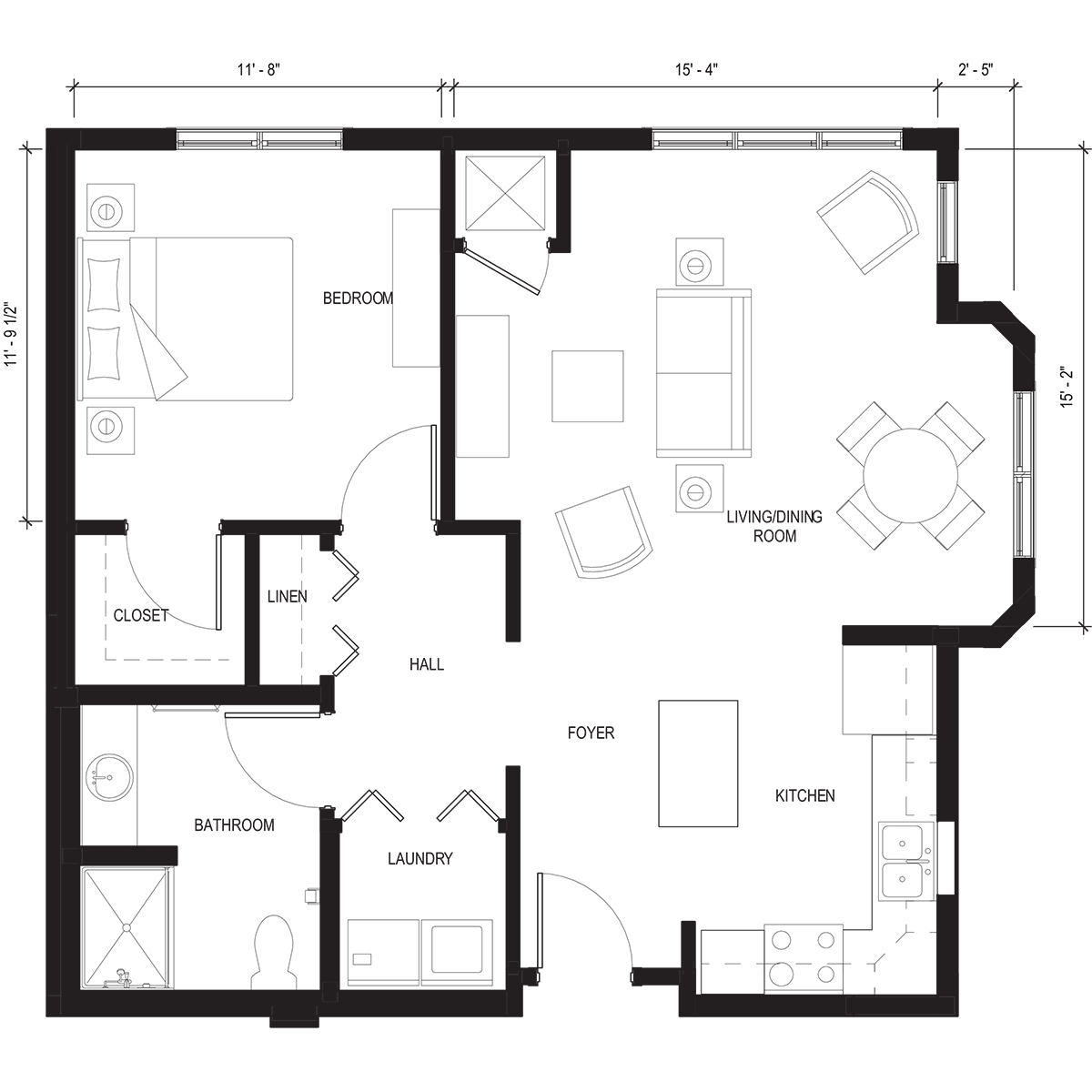 crystal floor plan