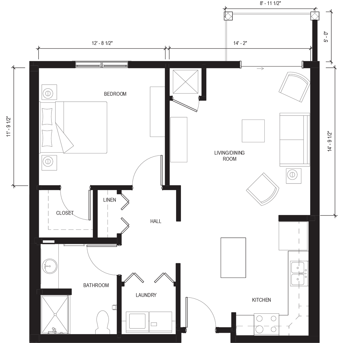 gideon floor plan