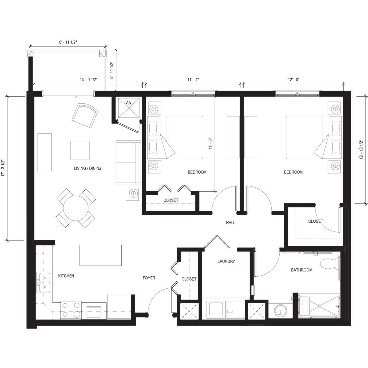 halsted floor plan