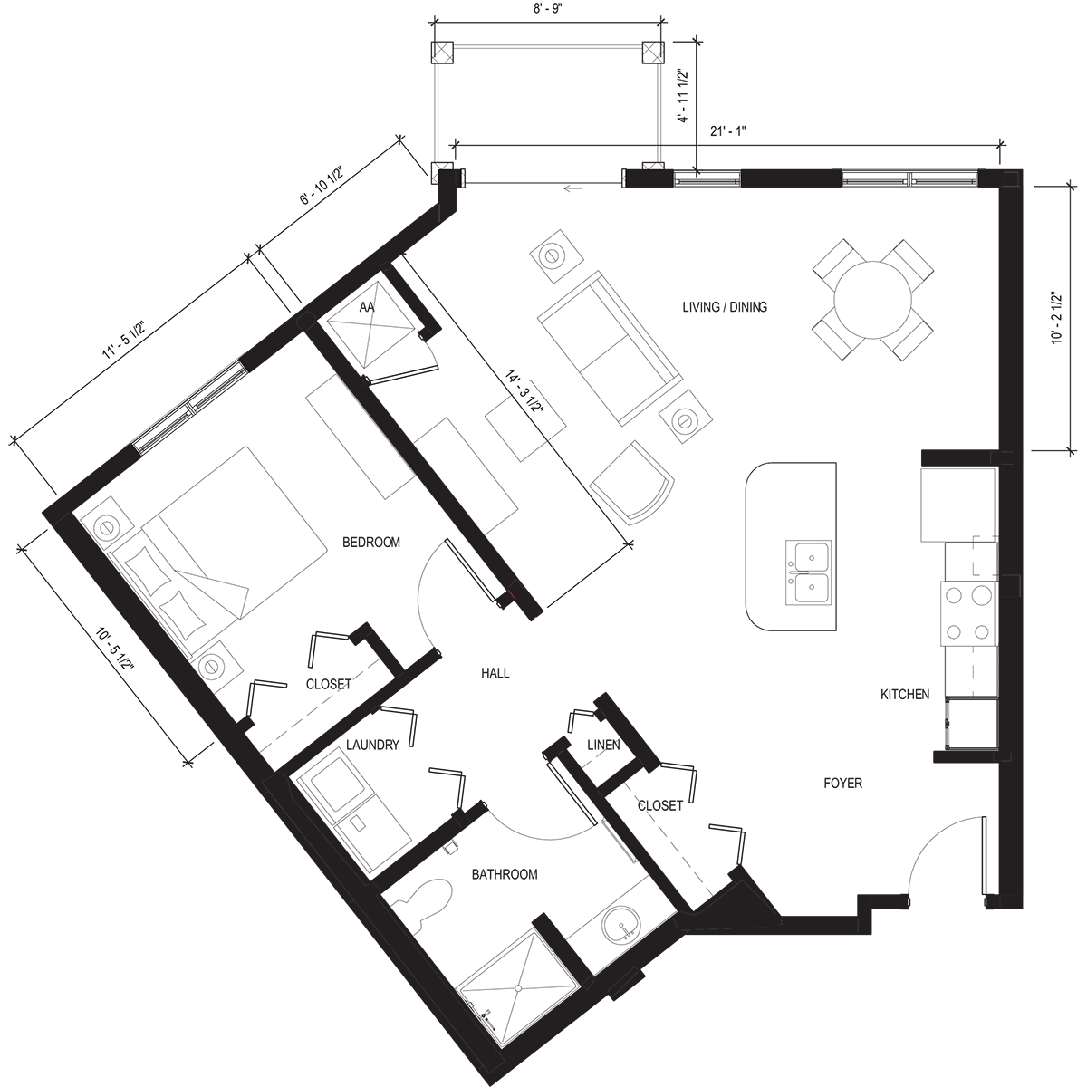 lafayette floor plan