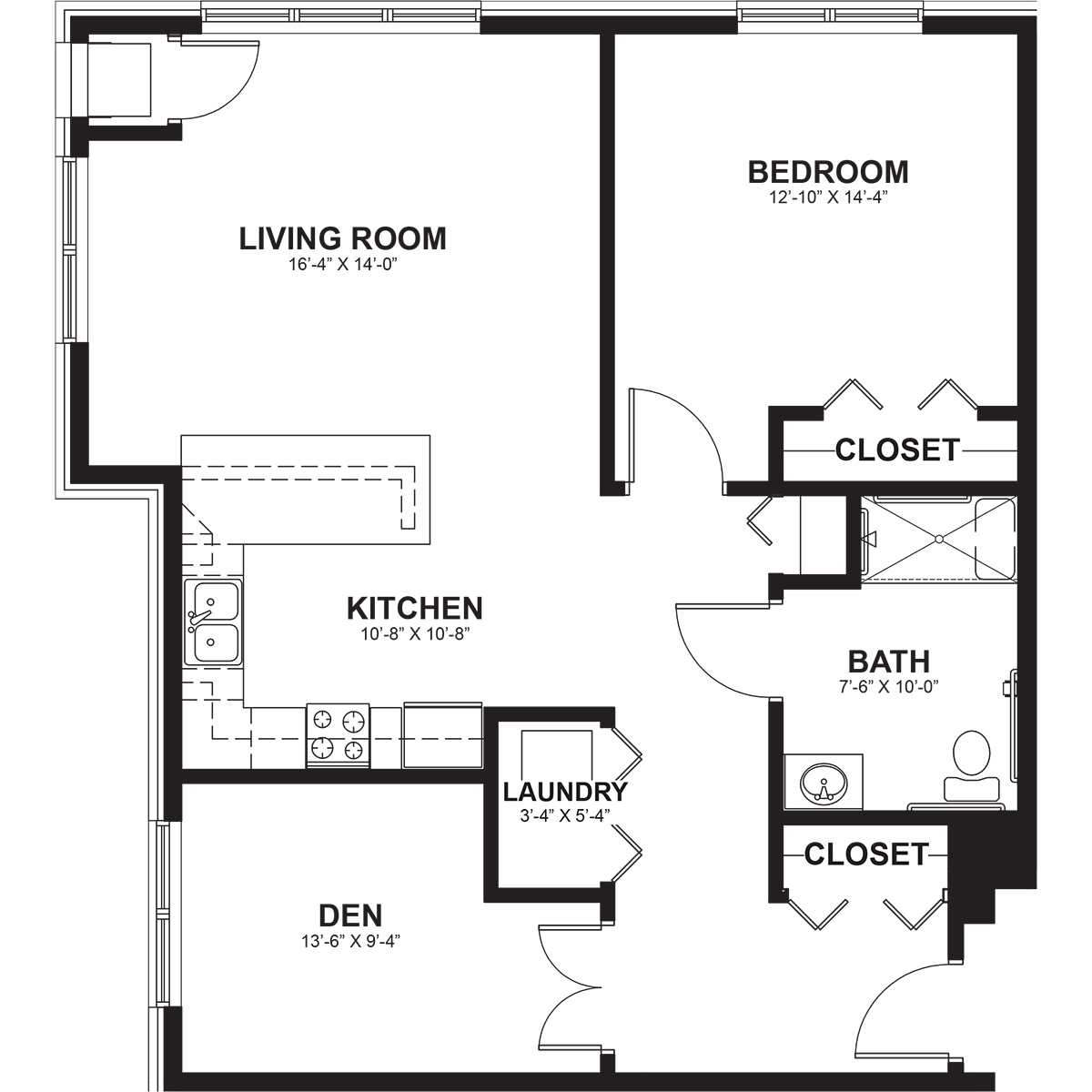 hickory floor plan