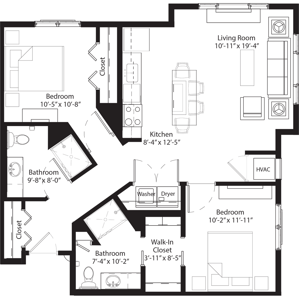 bellefield floor plan