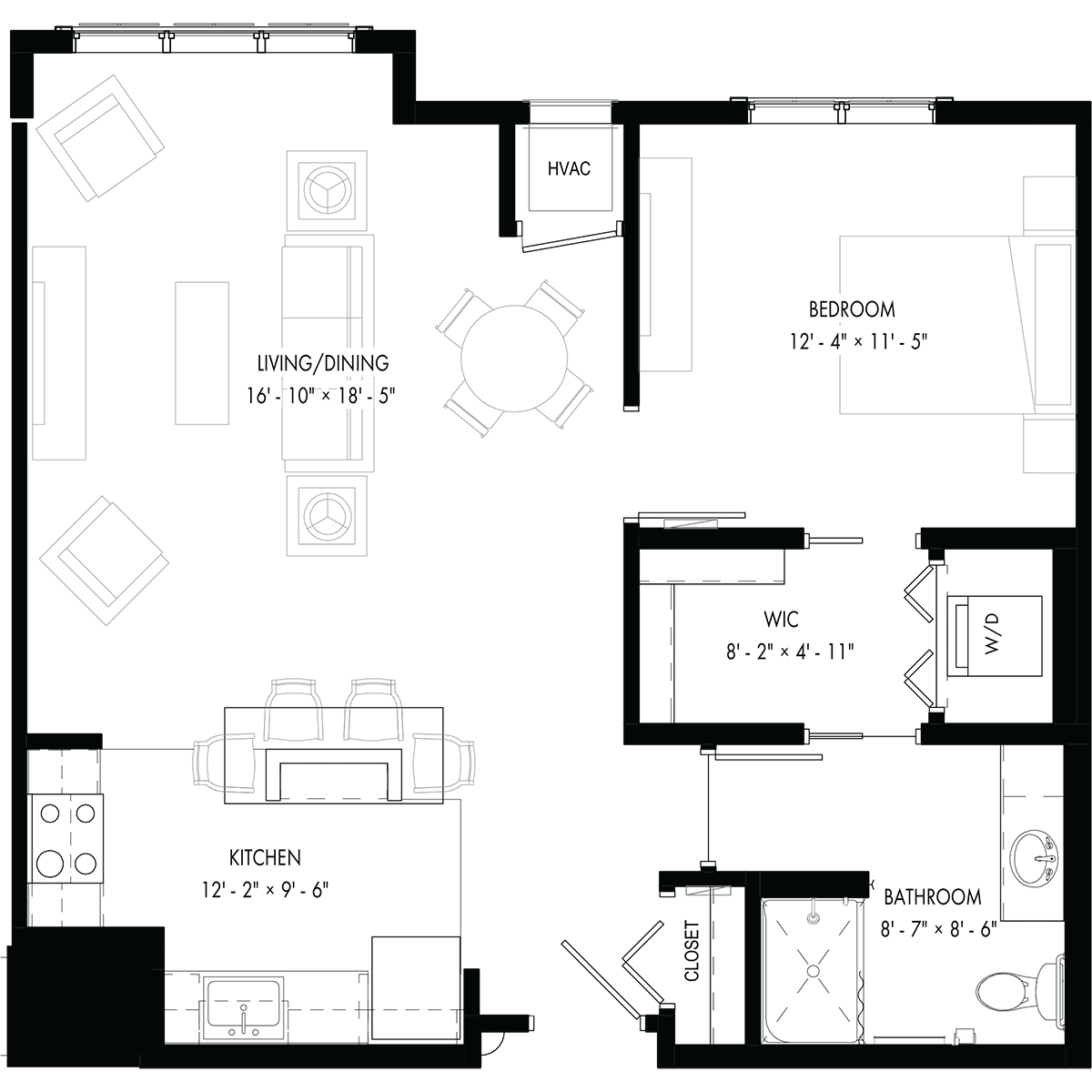 hughes floor plan