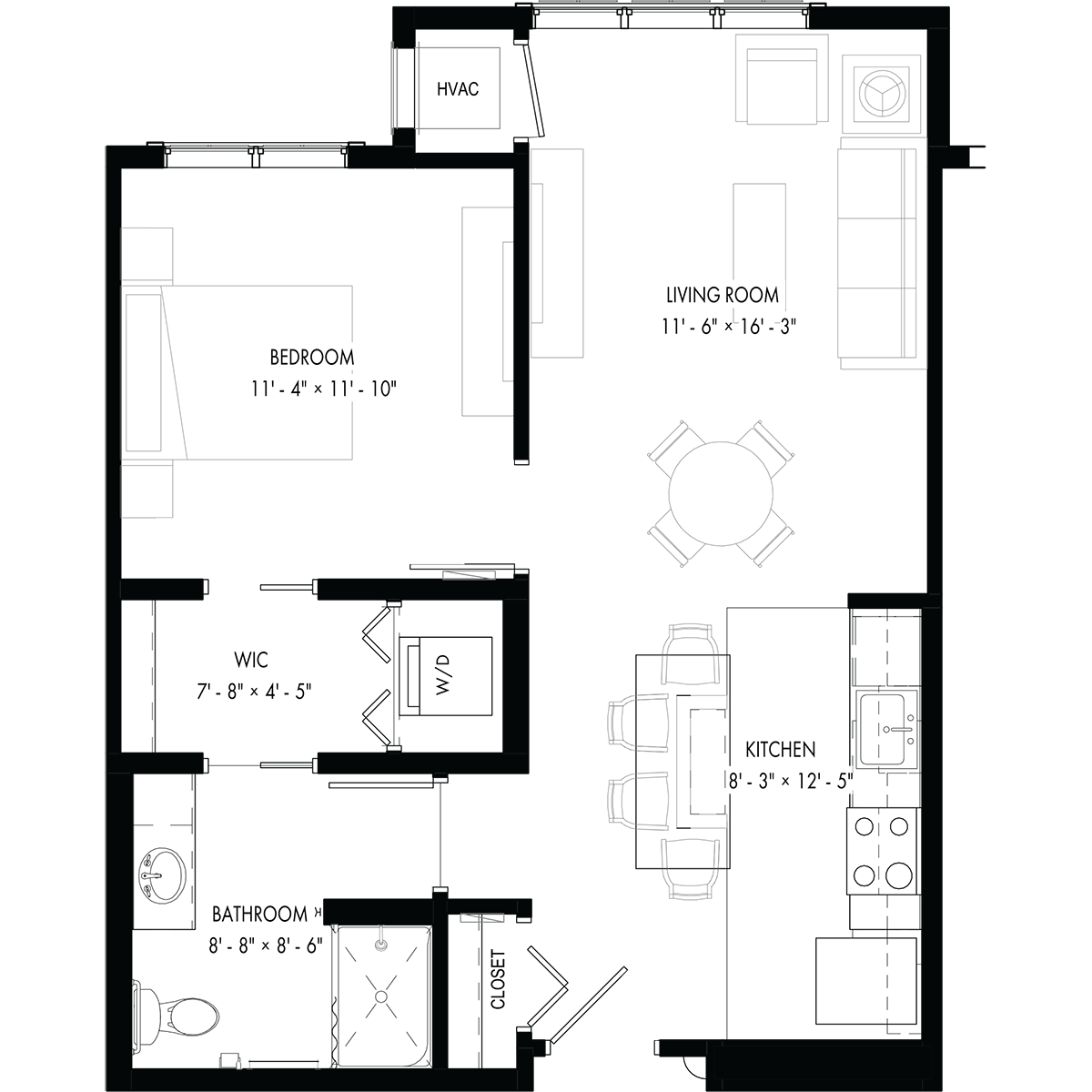 washington floor plan