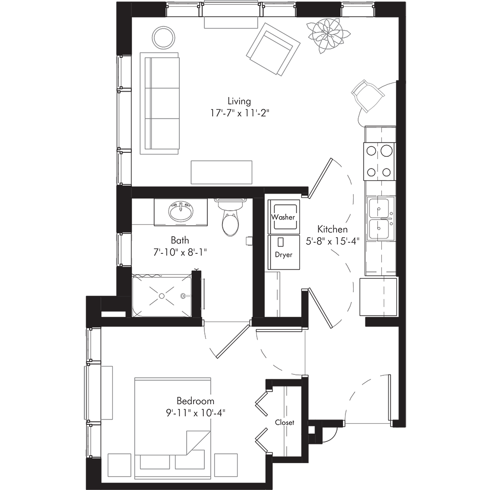 bass floor plan