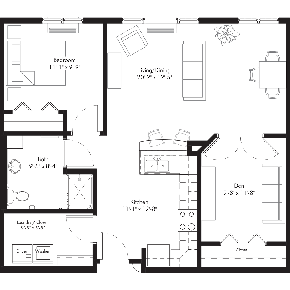 bluegill floor plan