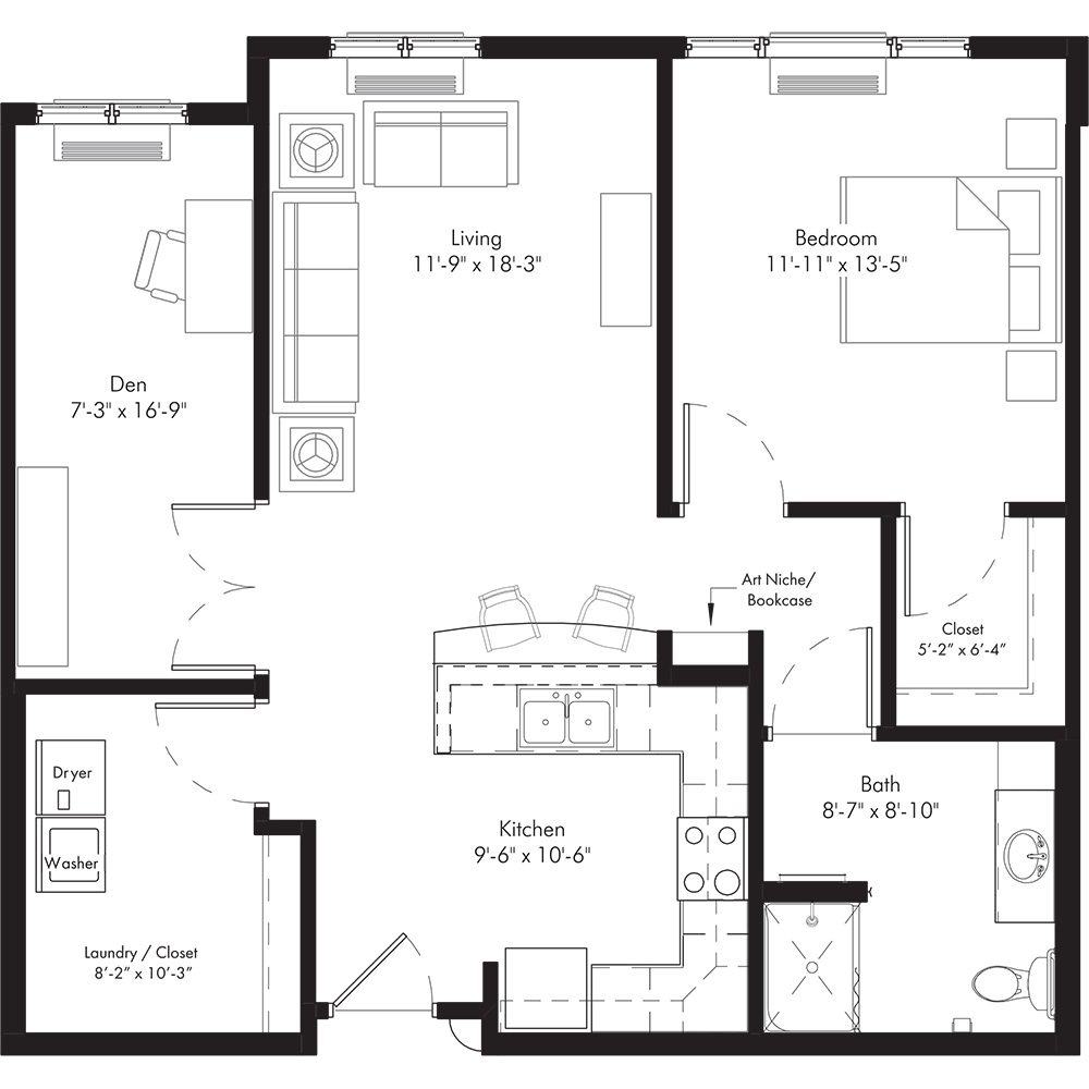 sunny floor plan