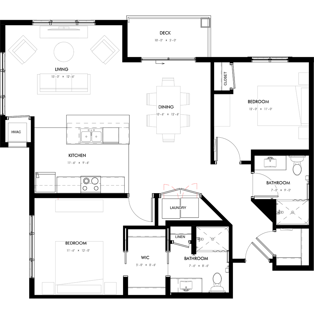 tamarack floor plan