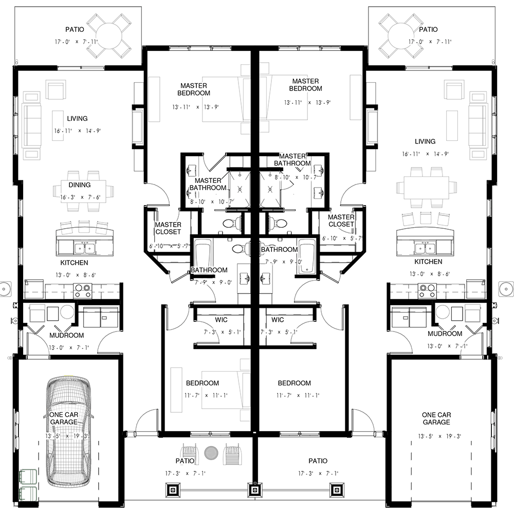 wood lake floor plan