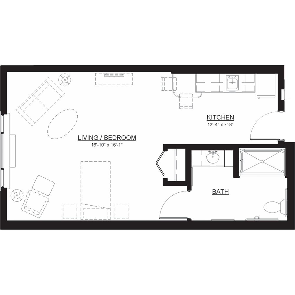 french floor plan