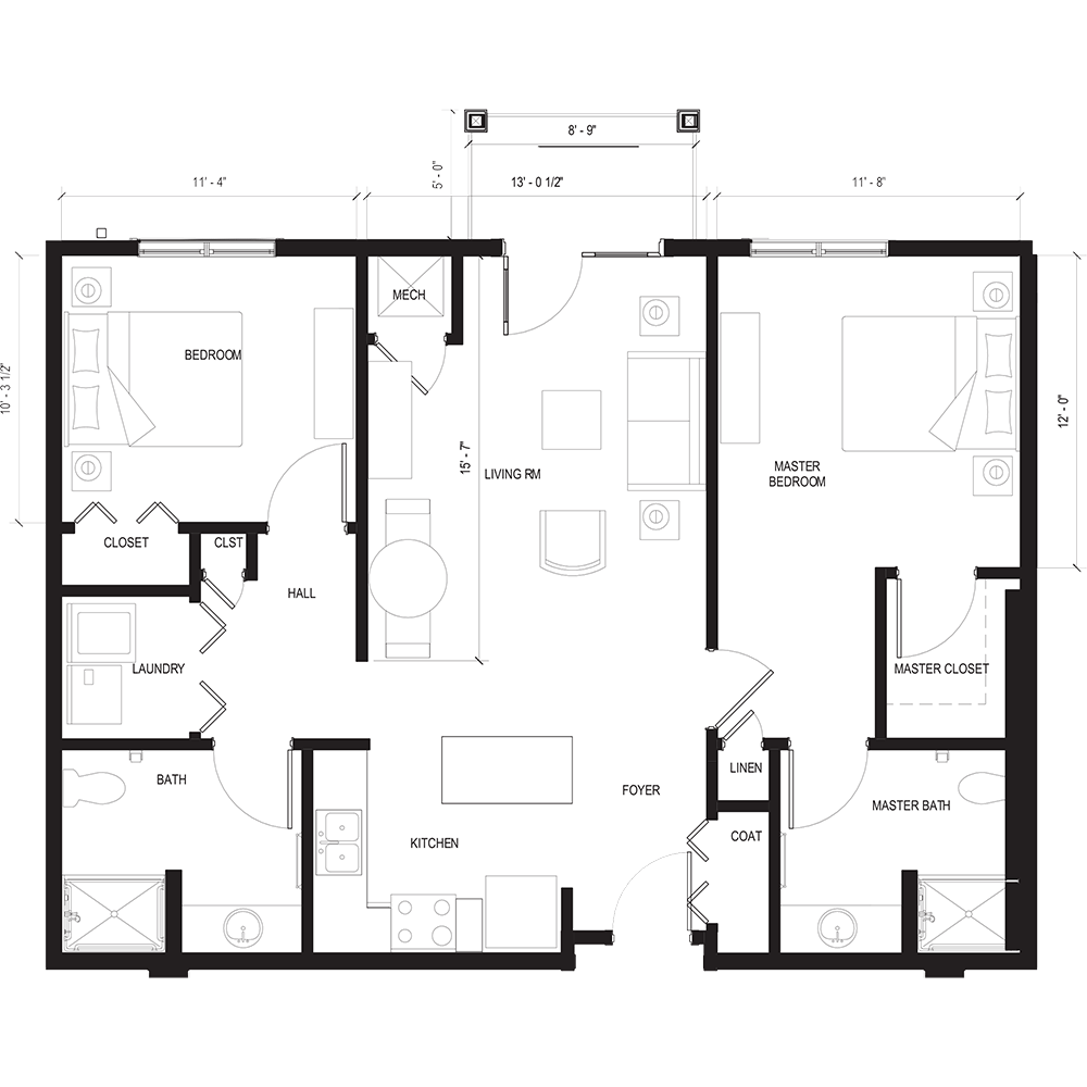 mellon floor plan