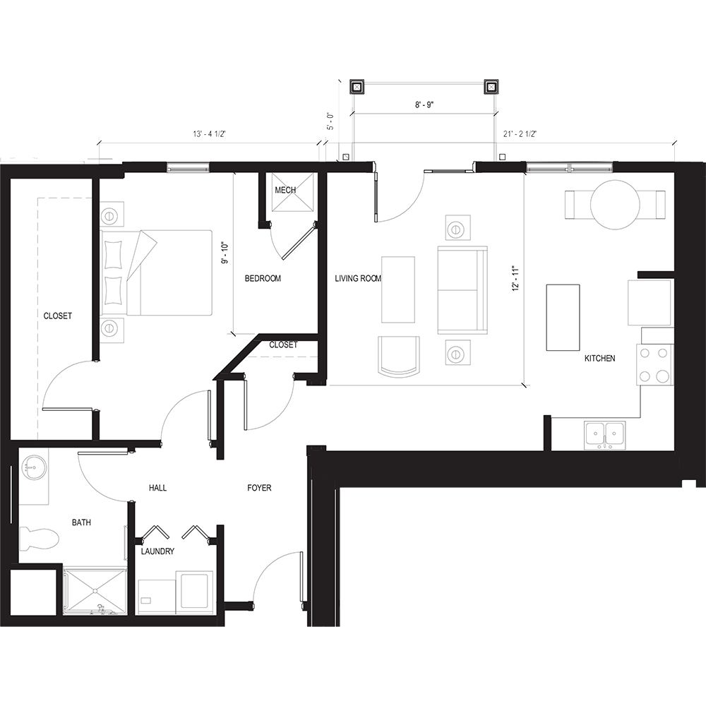 schenley floor plan