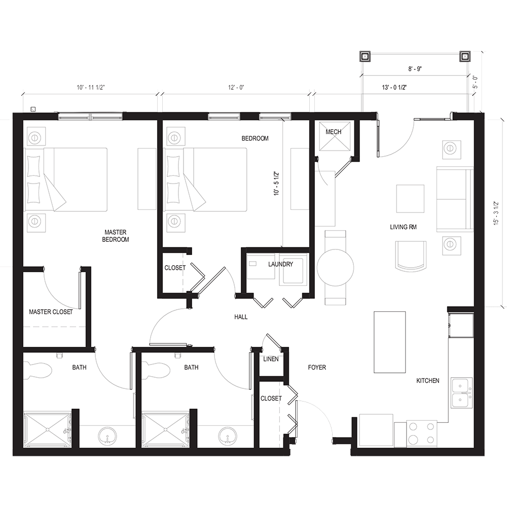 washington floor plan