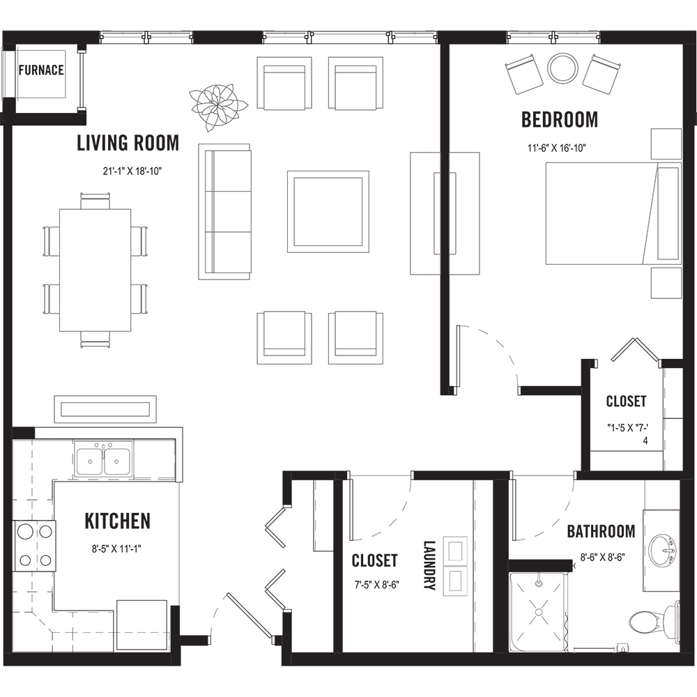 lake floor plan