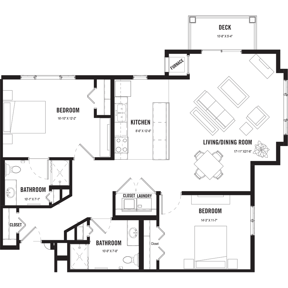 white bear floor plan