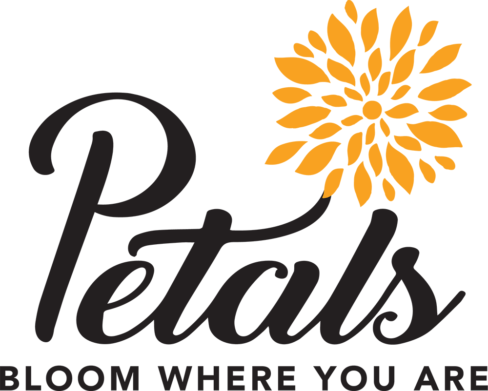 petals, bloom where you are logo