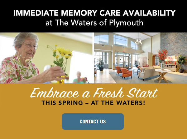 Memory Care at The Waters of Plymouth