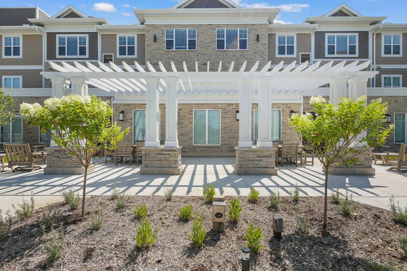 the patio pergola