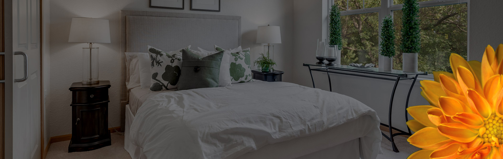 The Waters of Kingsley Shores Senior Living Apartment Bedroom
