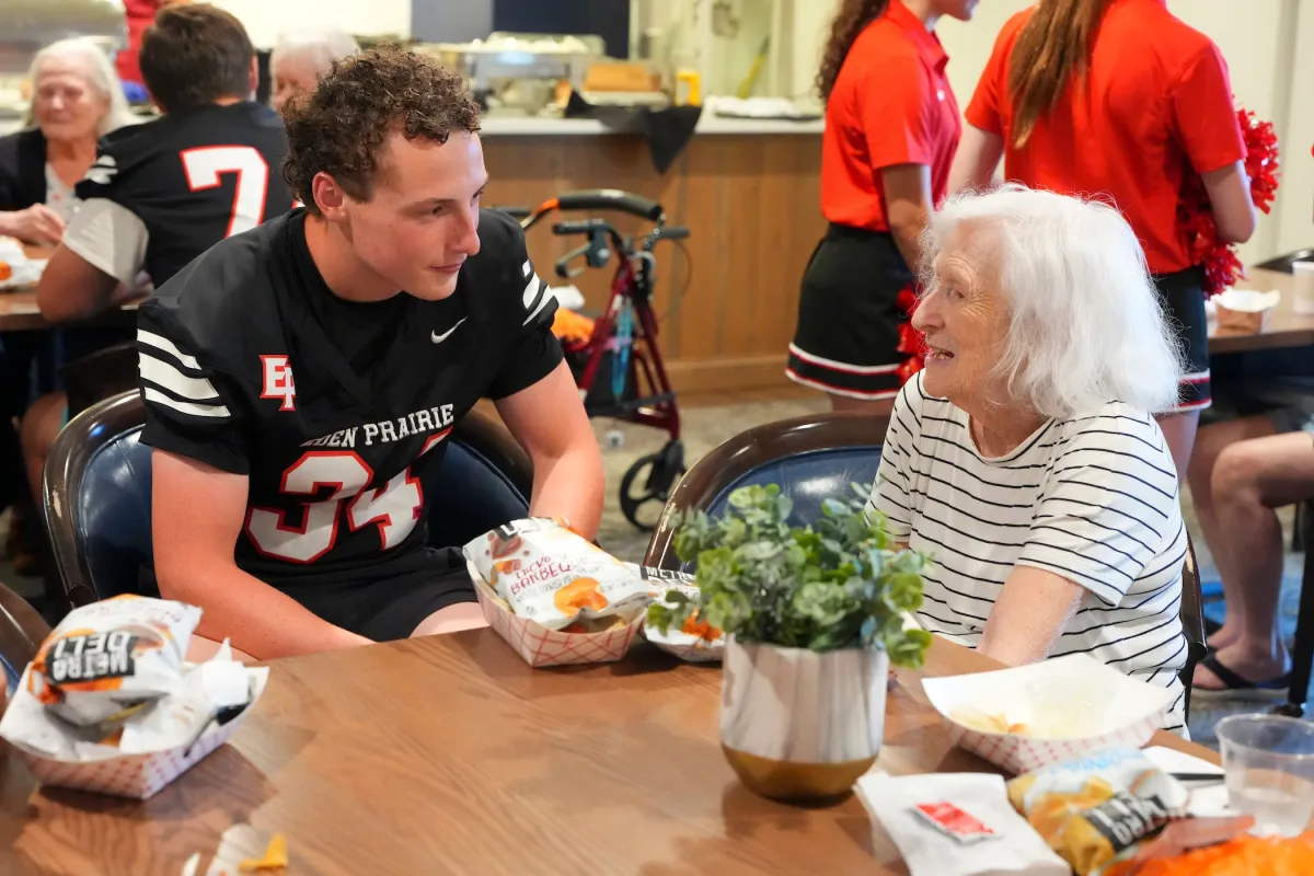 2025 Eden Prairie High School Football Visit