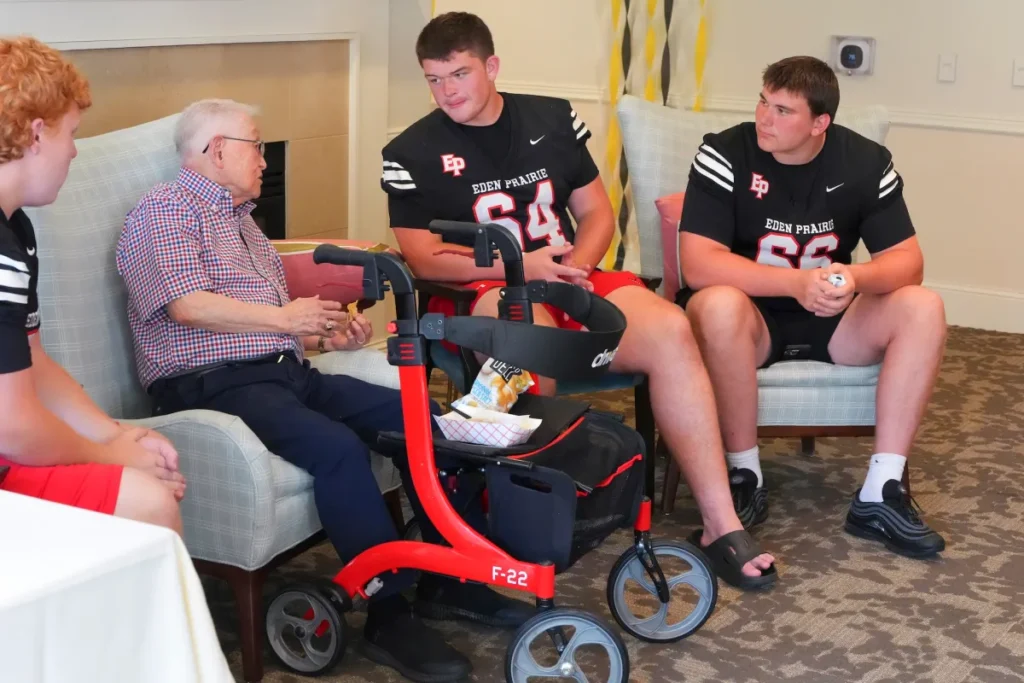 2025 Eden Prairie High School Football Visit