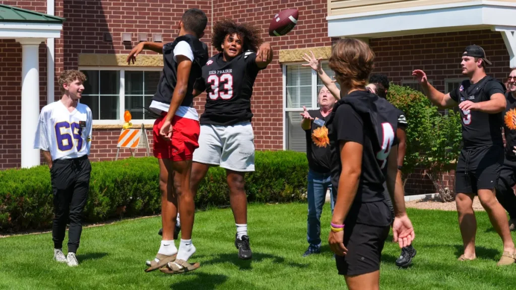 2025 Eden Prairie High School Football Visit